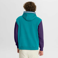 Teal/Purple Charlotte Hornets Half Court Shot Clock Fastbreak Hoodie | NBA
