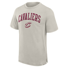 Cream Cleveland Cavaliers Crossover Collection Pull Up Jumper Shot Premium T-Shirt sale | NBA