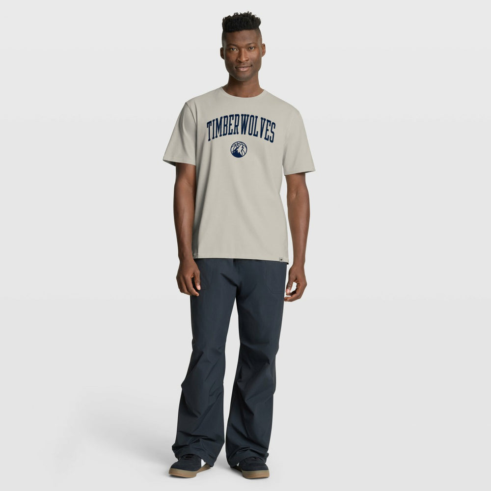 Cream Minnesota Timberwolves Crossover Collection Pull Up Jumper Shot Premium T-Shirt | NBA