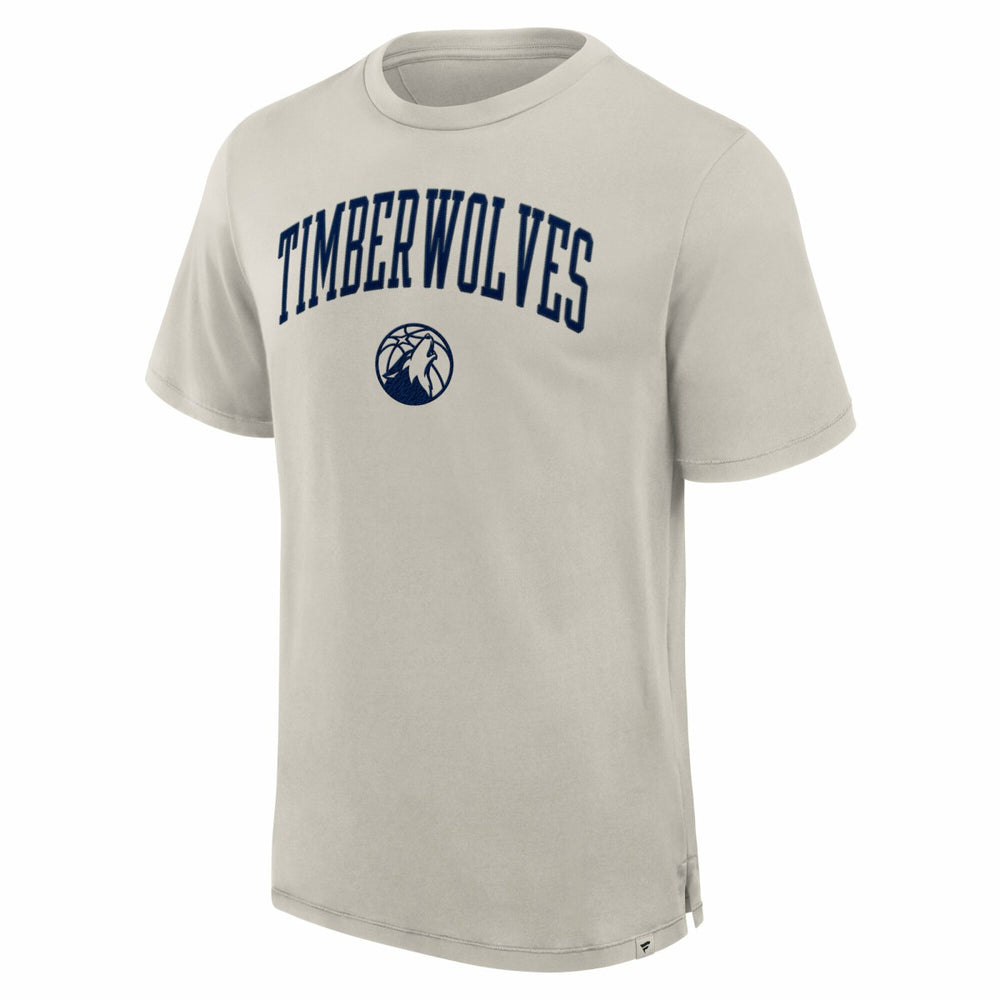 Cream Minnesota Timberwolves Crossover Collection Pull Up Jumper Shot Premium T-Shirt | NBA