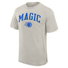 Cream Orlando Magic Crossover Collection Pull Up Jumper Shot Premium T-Shirt | NBA