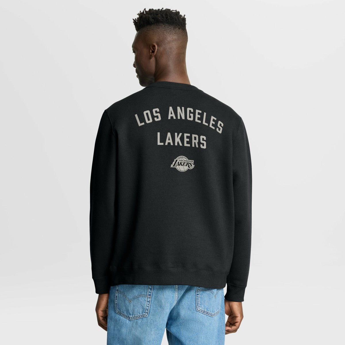Black Los Angeles Lakers Crossover Collection Defensive Rotation Drill Premium Pullover Sweatshirt | NBA
