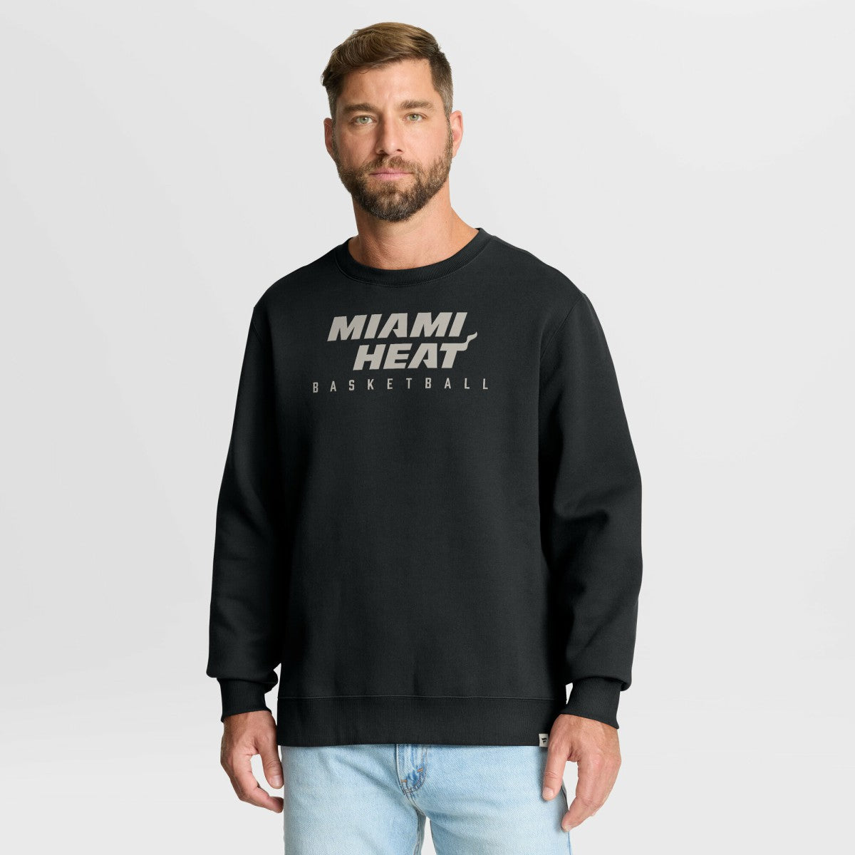 Black Miami Heat Crossover Collection Defensive Rotation Drill Premium Pullover Sweatshirt | NBA