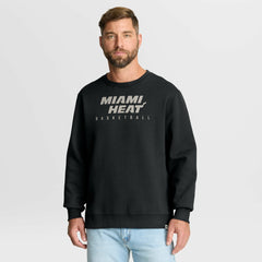 Black Miami Heat Crossover Collection Defensive Rotation Drill Premium Pullover Sweatshirt | NBA