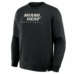 Black Miami Heat Crossover Collection Defensive Rotation Drill Premium Pullover Sweatshirt | NBA