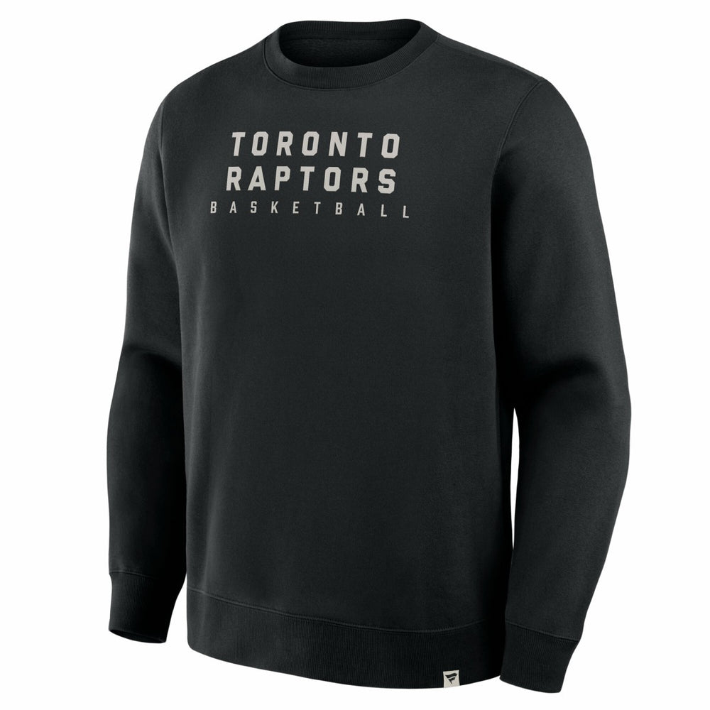 Black Toronto Raptors Crossover Collection Defensive Rotation Drill Premium Pullover Sweatshirt | NBA