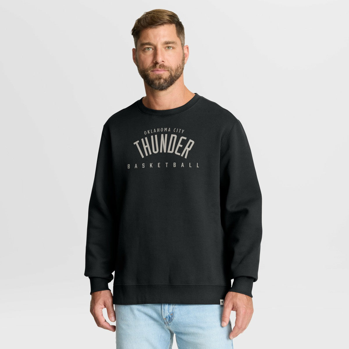 Black Oklahoma City Thunder Crossover Collection Defensive Rotation Drill Premium Pullover Sweatshirt | NBA