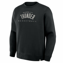 Black Oklahoma City Thunder Crossover Collection Defensive Rotation Drill Premium Pullover Sweatshirt | NBA