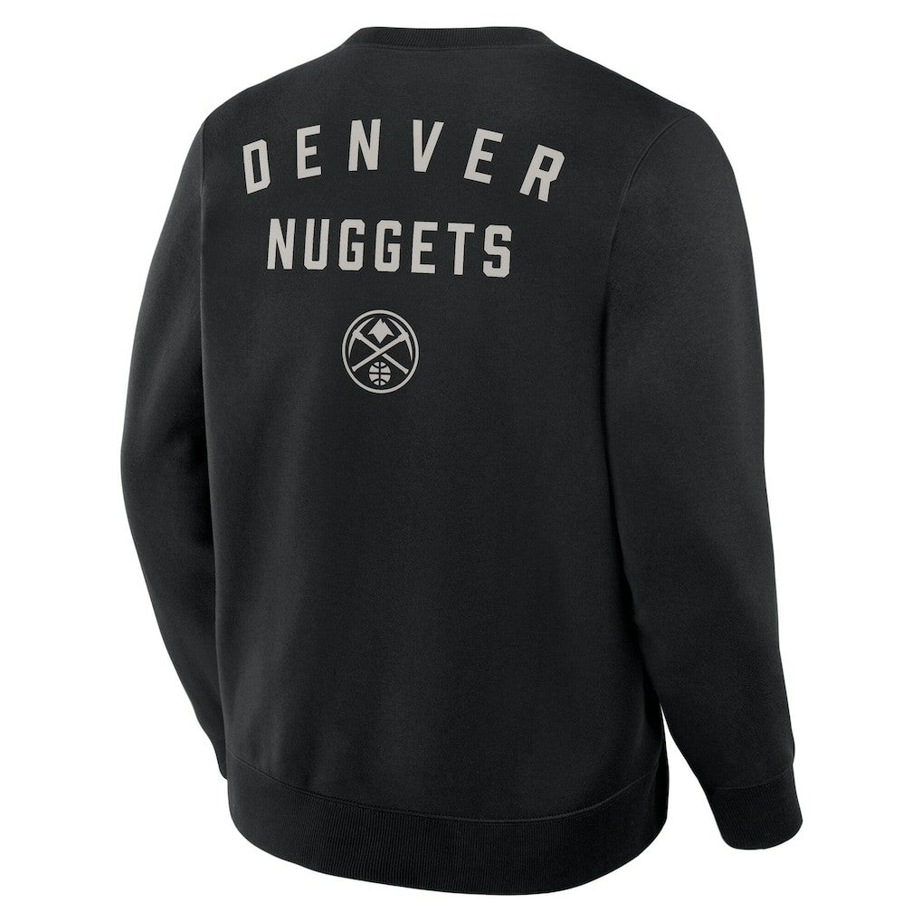 Black Denver Nuggets Crossover Collection Defensive Rotation Drill Premium Pullover Sweatshirt sale | NBA