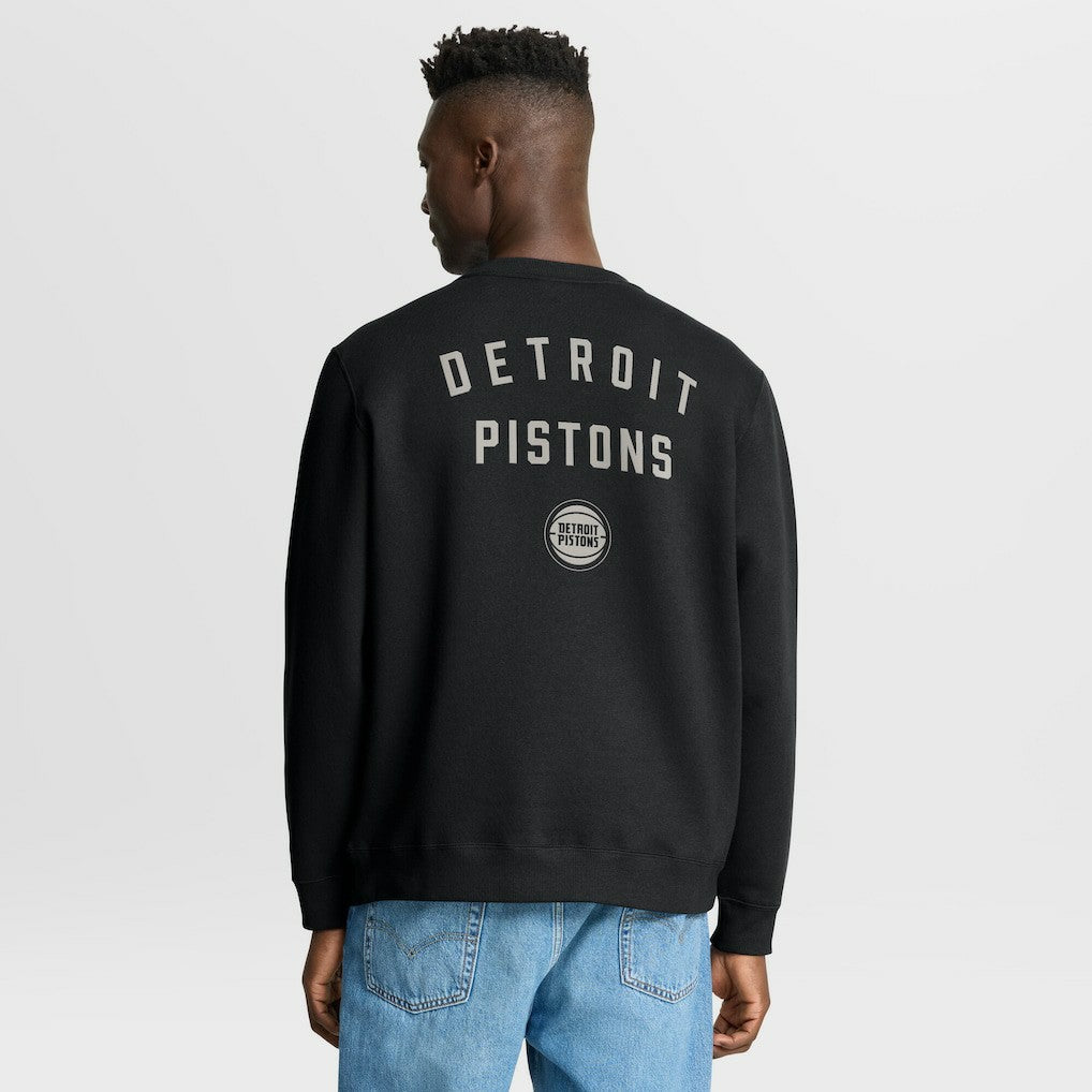 Black Detroit Pistons Crossover Collection Defensive Rotation Drill Premium Pullover Sweatshirt sale | NBA