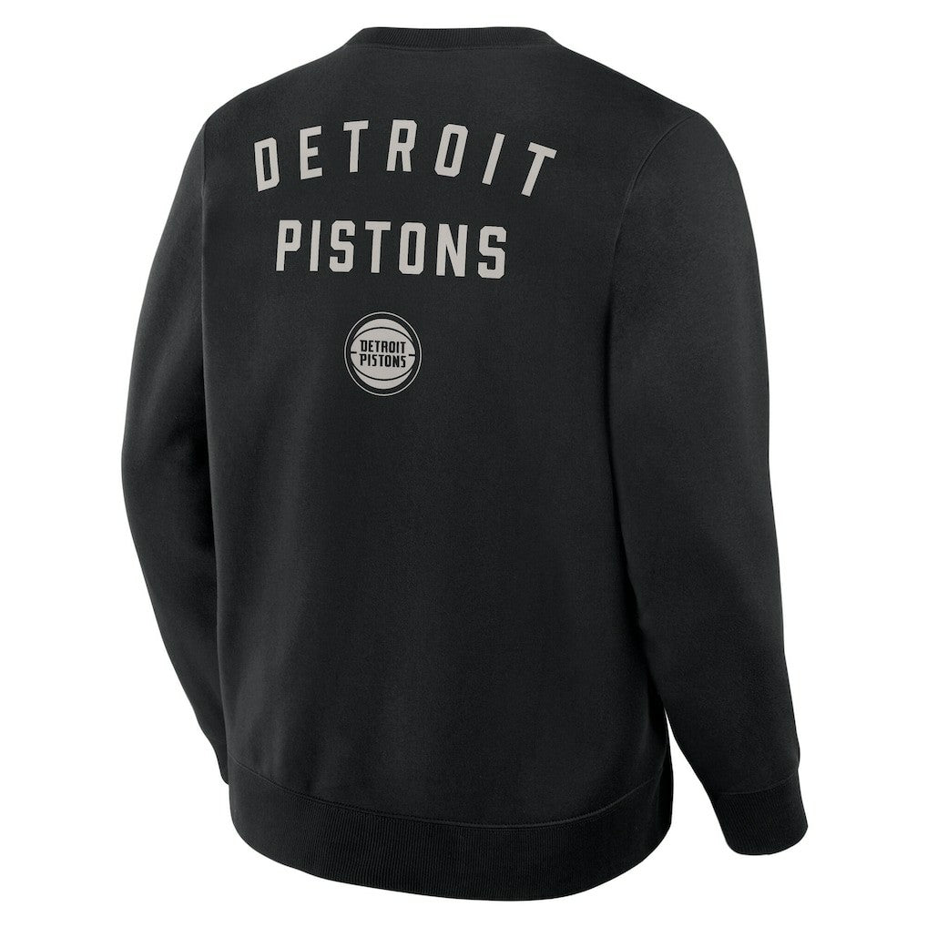 Black Detroit Pistons Crossover Collection Defensive Rotation Drill Premium Pullover Sweatshirt sale | NBA