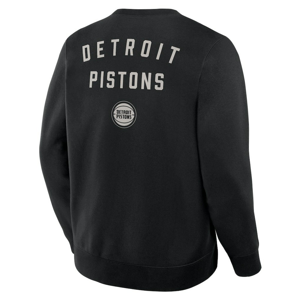 Black Detroit Pistons Crossover Collection Defensive Rotation Drill Premium Pullover Sweatshirt sale | NBA