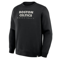 Black Boston Celtics Crossover Collection Defensive Rotation Drill Premium Pullover Sweatshirt | NBA