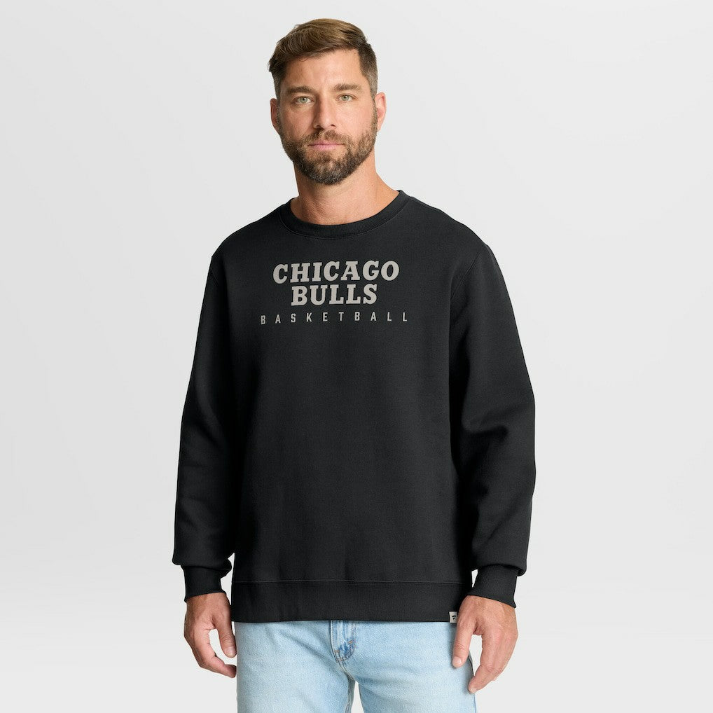Black Chicago Bulls Crossover Collection Defensive Rotation Drill Premium Pullover Sweatshirt | NBA