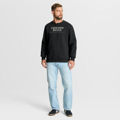Black Chicago Bulls Crossover Collection Defensive Rotation Drill Premium Pullover Sweatshirt | NBA