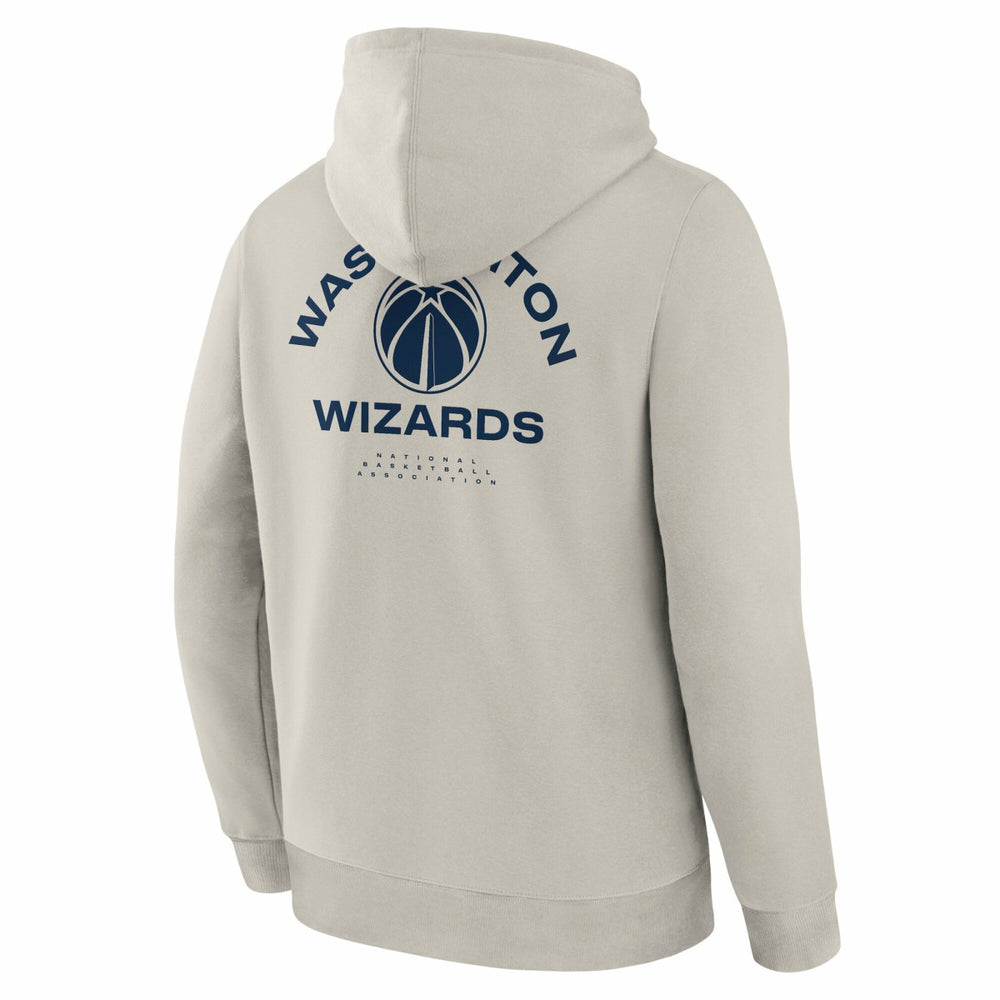 Off White Washington Wizards Crossover Collection Blocked Shot Premium Pullover Hoodie | NBA