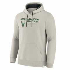Off White Milwaukee Bucks Crossover Collection Blocked Shot Premium Pullover Hoodie | NBA