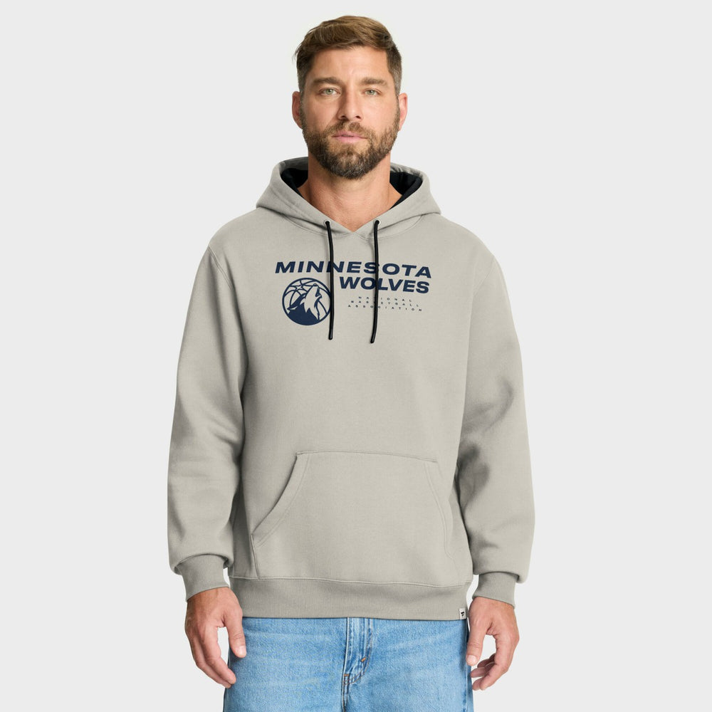 Off White Minnesota Timberwolves Crossover Collection Blocked Shot Premium Pullover Hoodie | NBA