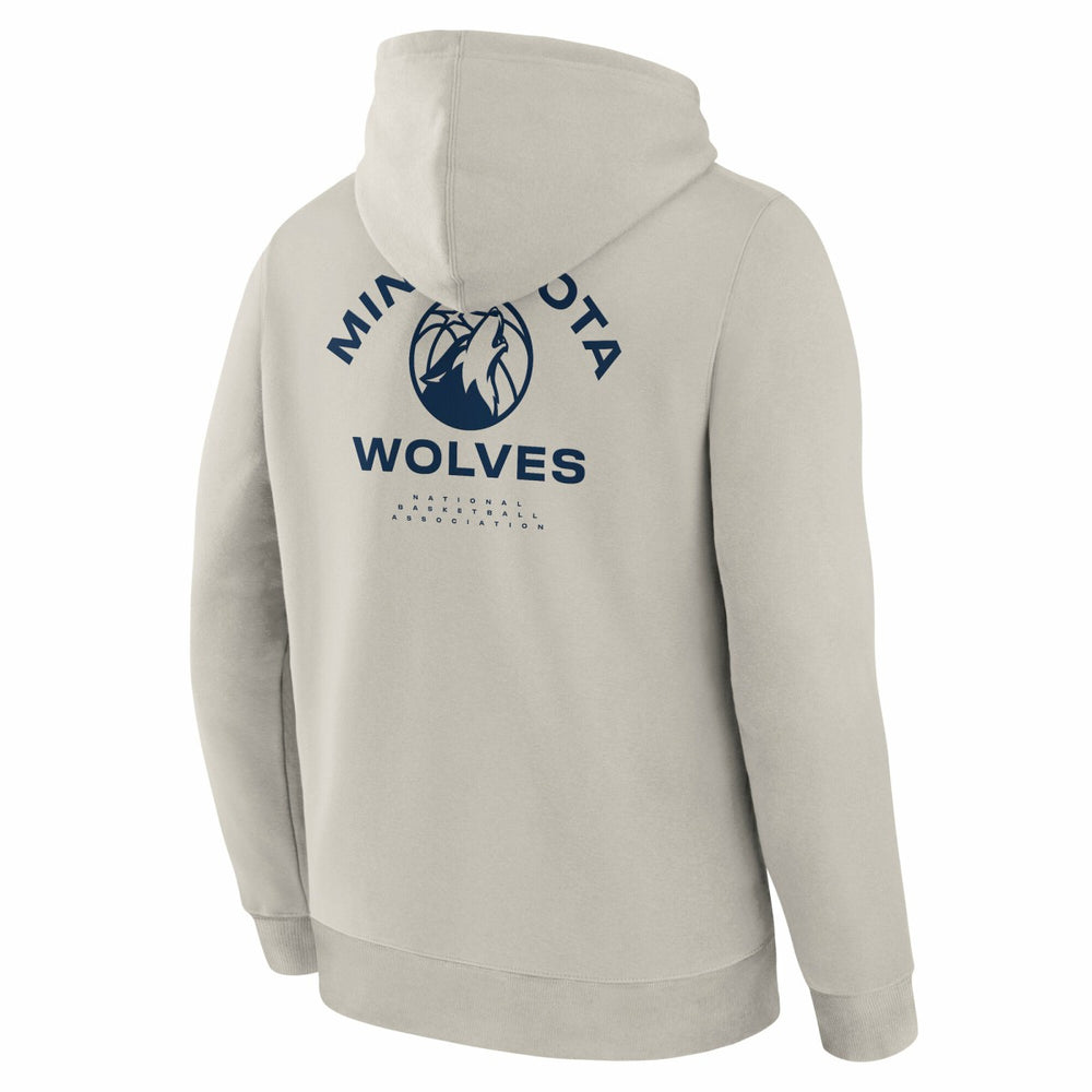 Off White Minnesota Timberwolves Crossover Collection Blocked Shot Premium Pullover Hoodie | NBA