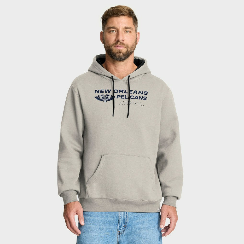 Off White New Orleans Pelicans Crossover Collection Blocked Shot Premium Pullover Hoodie | NBA