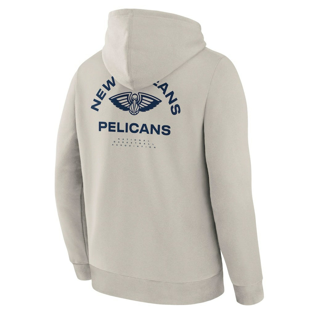 Off White New Orleans Pelicans Crossover Collection Blocked Shot Premium Pullover Hoodie | NBA