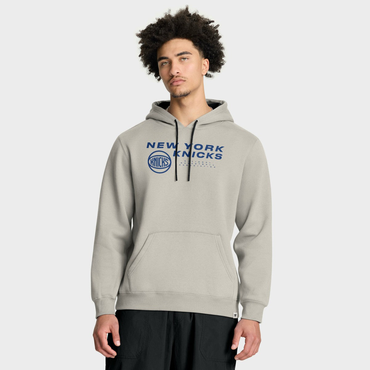Off White New York Knicks Crossover Collection Blocked Shot Premium Pullover Hoodie | NBA