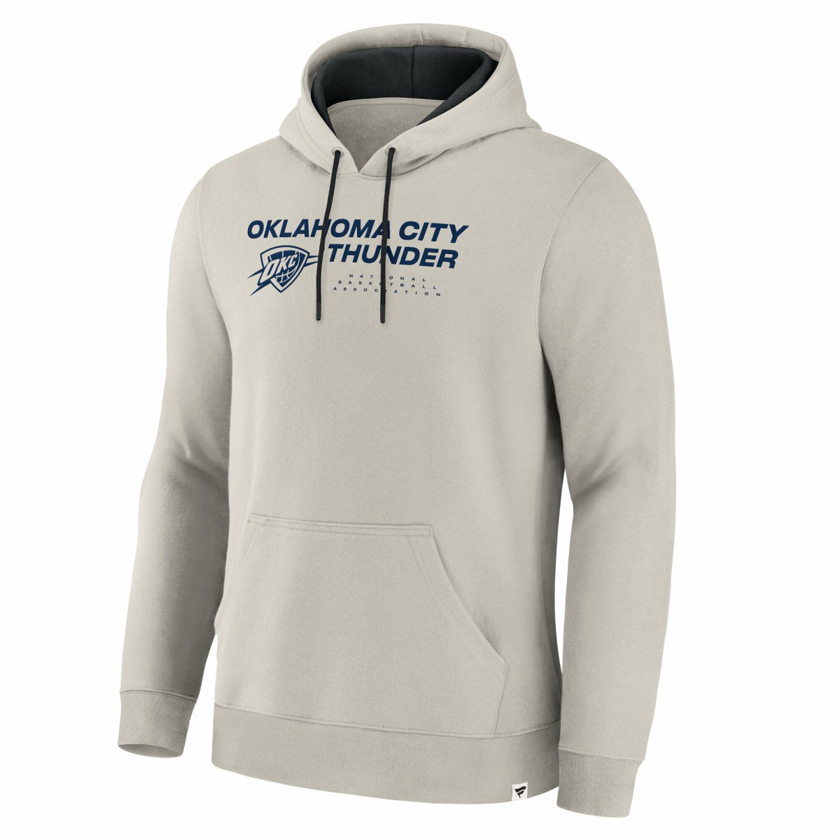 Off White Oklahoma City Thunder Crossover Collection Blocked Shot Premium Pullover Hoodie | NBA