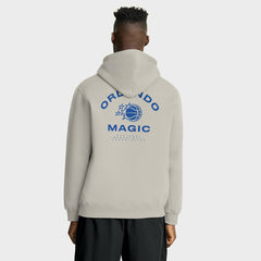 Off White Orlando Magic Crossover Collection Blocked Shot Premium Pullover Hoodie | NBA