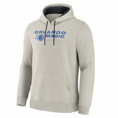 Off White Orlando Magic Crossover Collection Blocked Shot Premium Pullover Hoodie | NBA