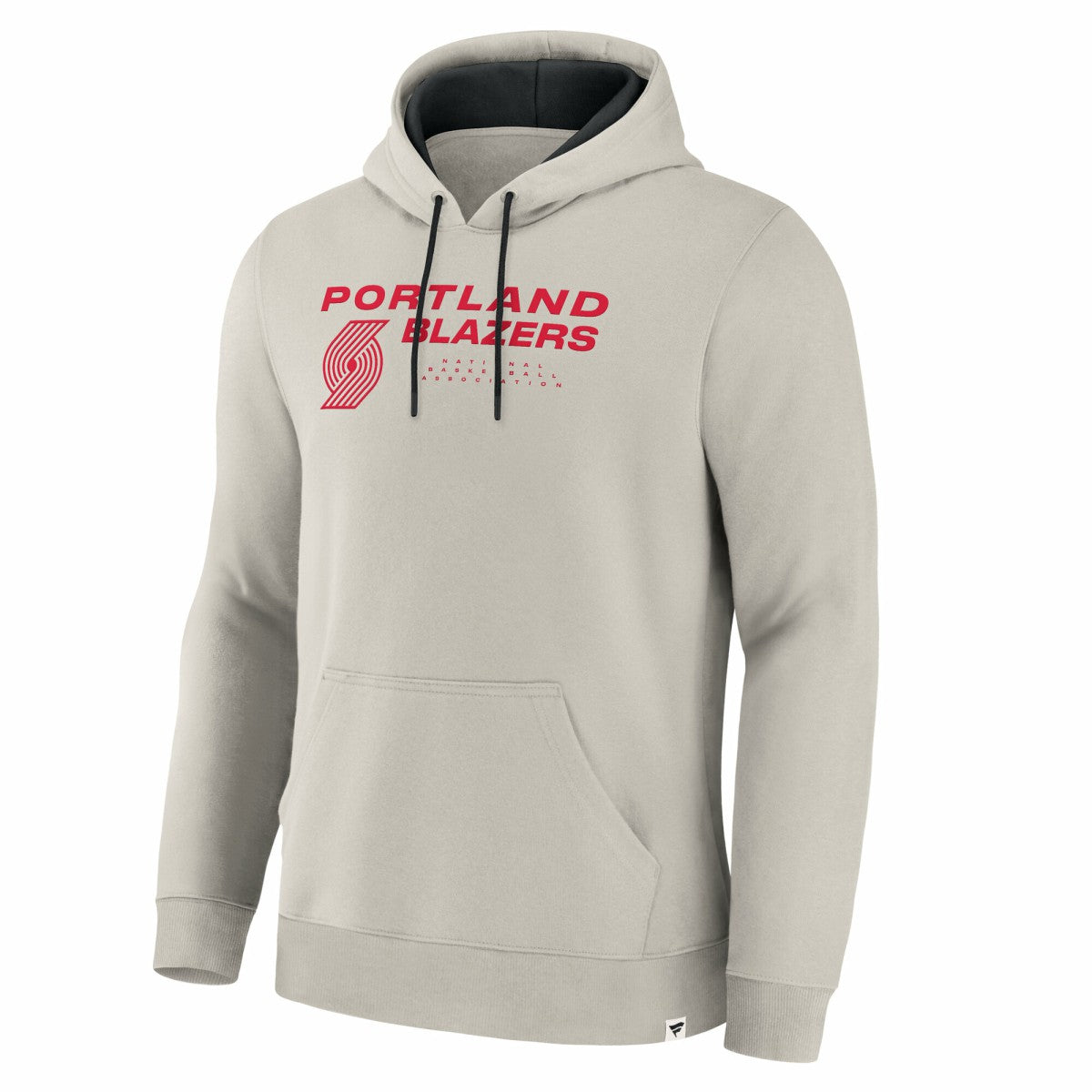 Off White Portland Trail Blazers Crossover Collection Blocked Shot Premium Pullover Hoodie | NBA