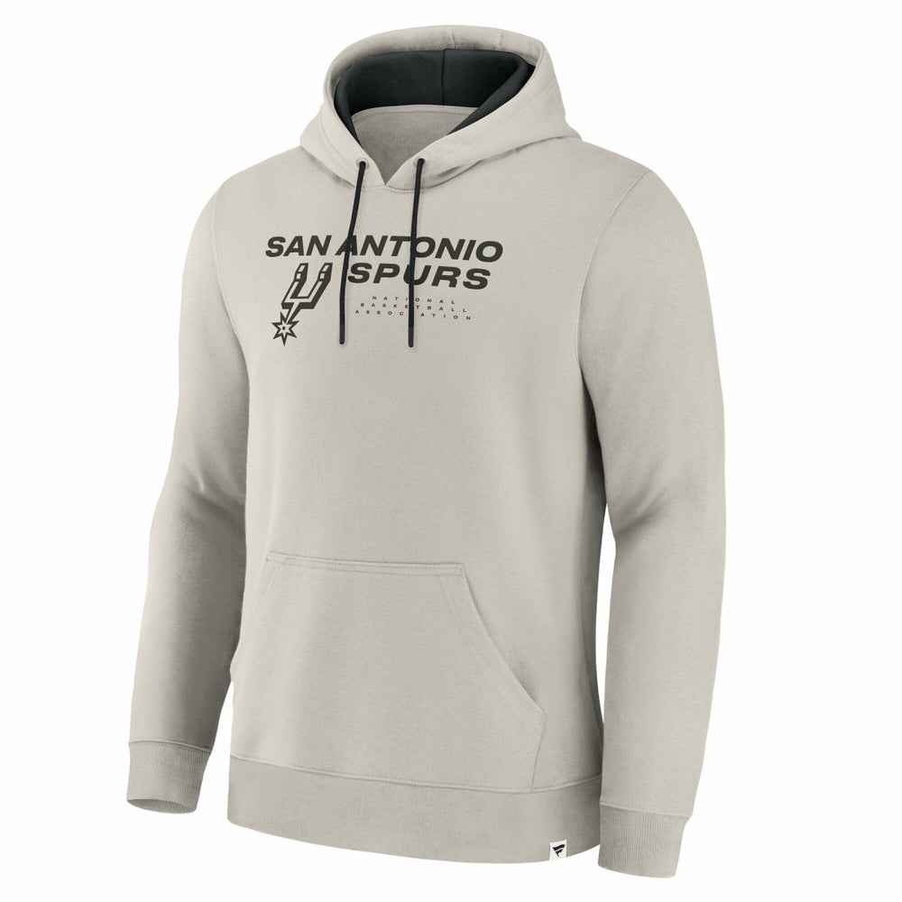 Off White San Antonio Spurs Crossover Collection Blocked Shot Premium Pullover Hoodie | NBA