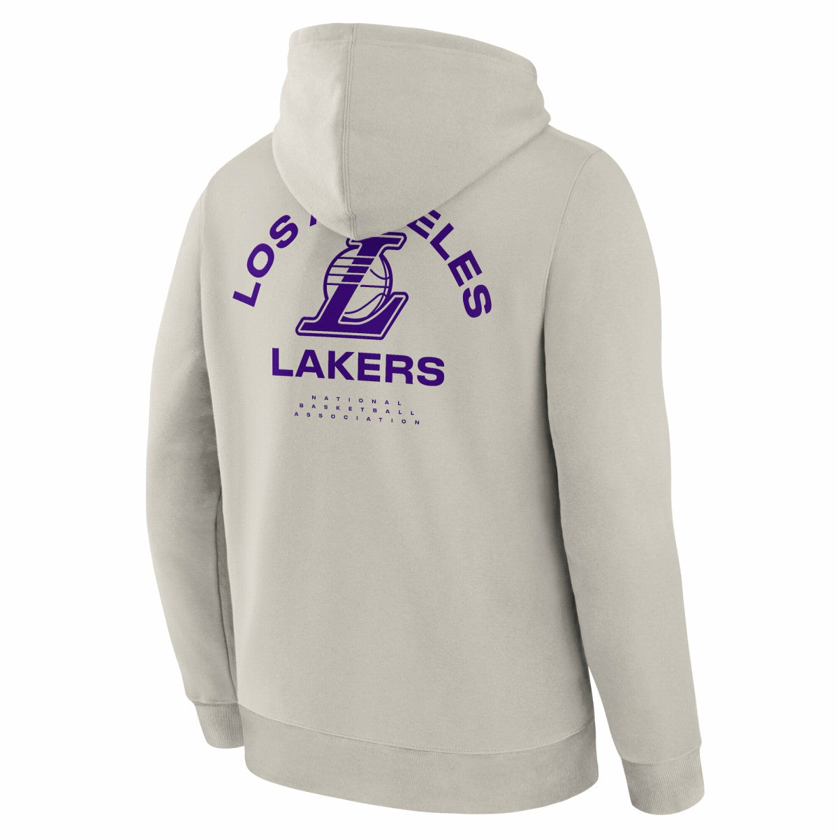 Off White Los Angeles Lakers Crossover Collection Blocked Shot Premium Pullover Hoodie | NBA