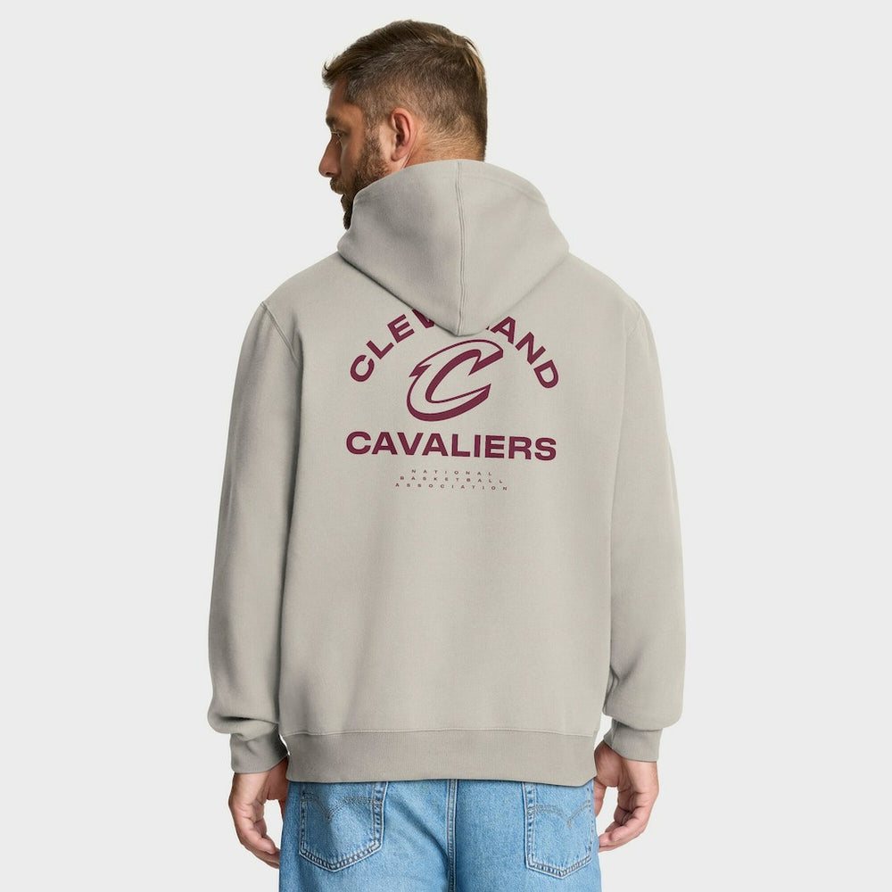 Off White Cleveland Cavaliers Crossover Collection Blocked Shot Premium Pullover Hoodie sale | NBA