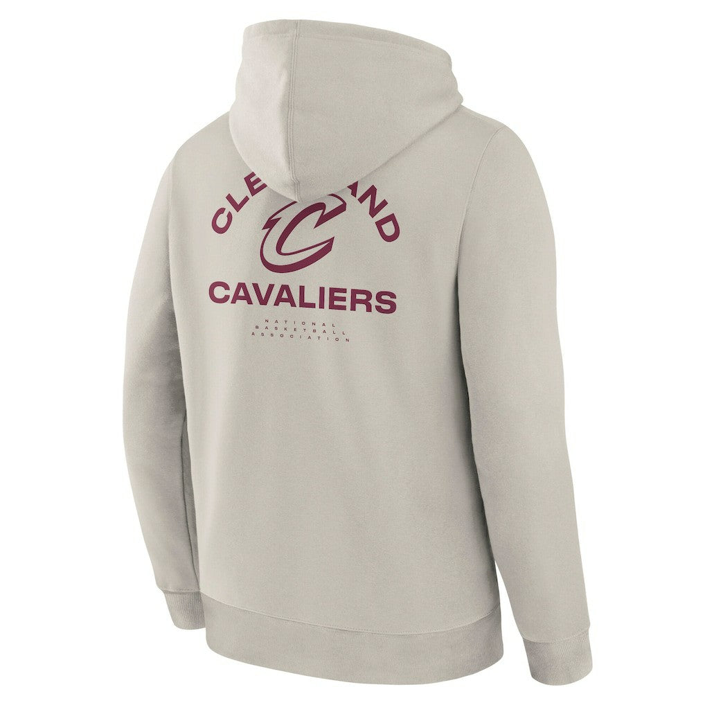 Off White Cleveland Cavaliers Crossover Collection Blocked Shot Premium Pullover Hoodie sale | NBA