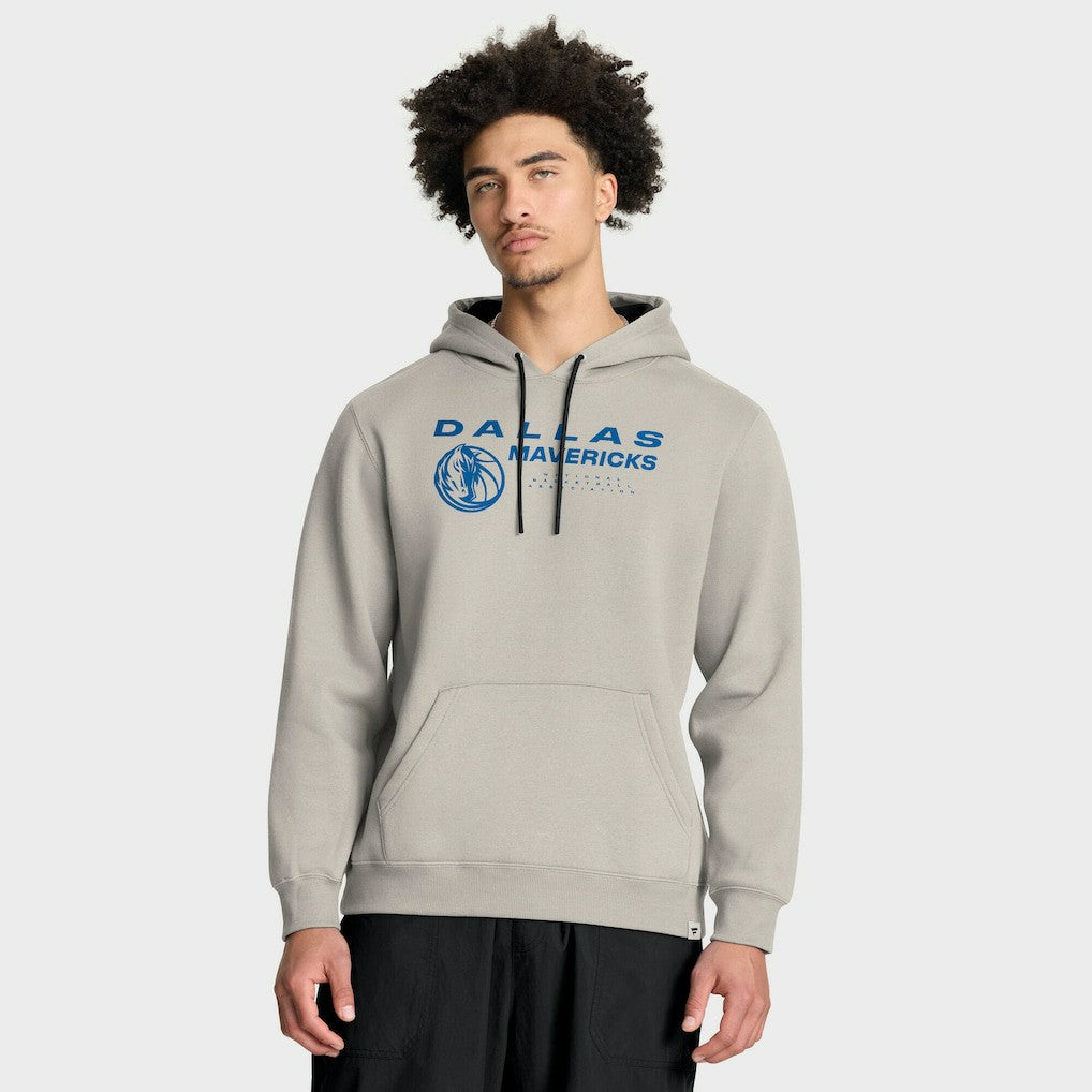 Off White Dallas Mavericks Crossover Collection Blocked Shot Premium Pullover Hoodie sale | NBA