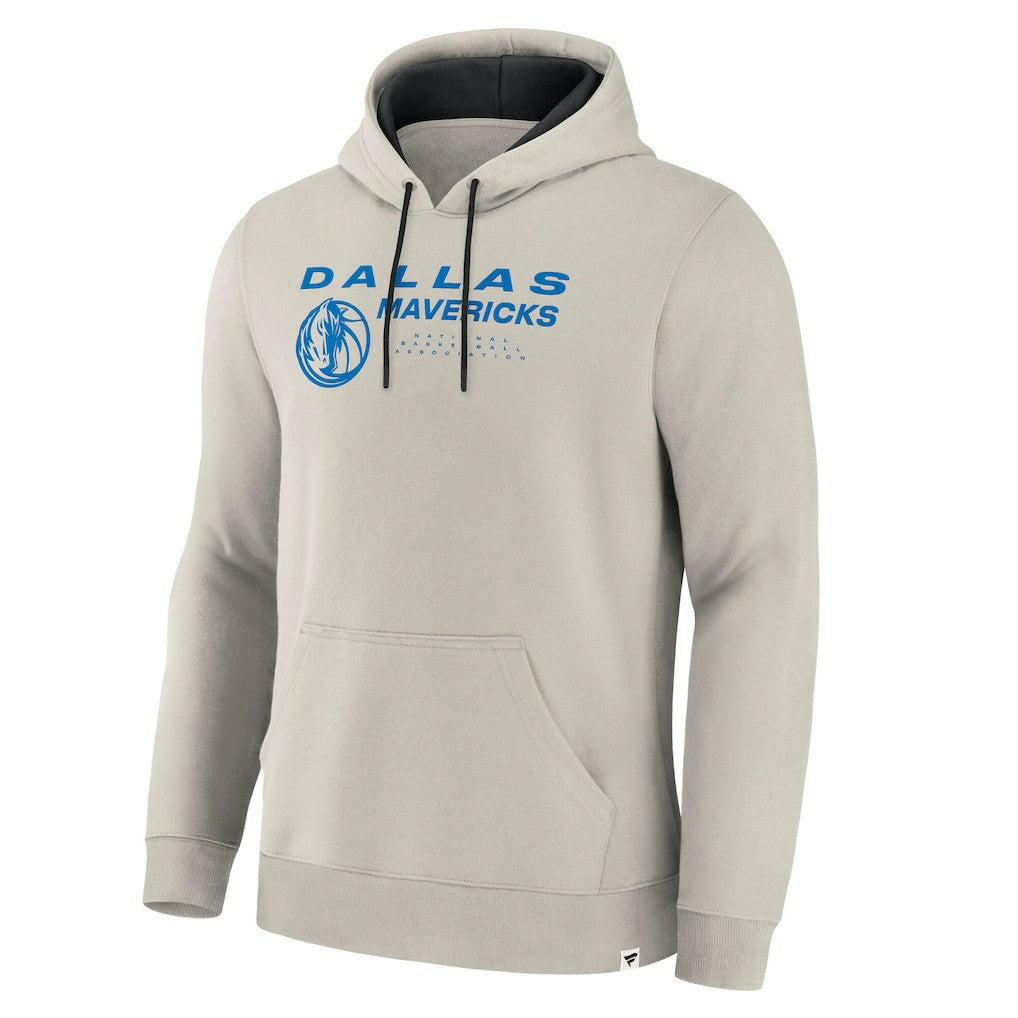 Off White Dallas Mavericks Crossover Collection Blocked Shot Premium Pullover Hoodie sale | NBA