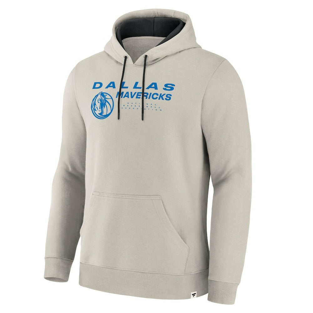 Off White Dallas Mavericks Crossover Collection Blocked Shot Premium Pullover Hoodie sale | NBA