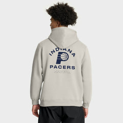 Off White Indiana Pacers Crossover Collection Blocked Shot Premium Pullover Hoodie | NBA
