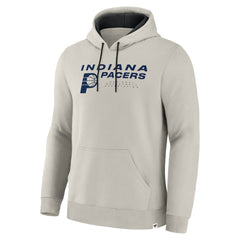 Off White Indiana Pacers Crossover Collection Blocked Shot Premium Pullover Hoodie | NBA