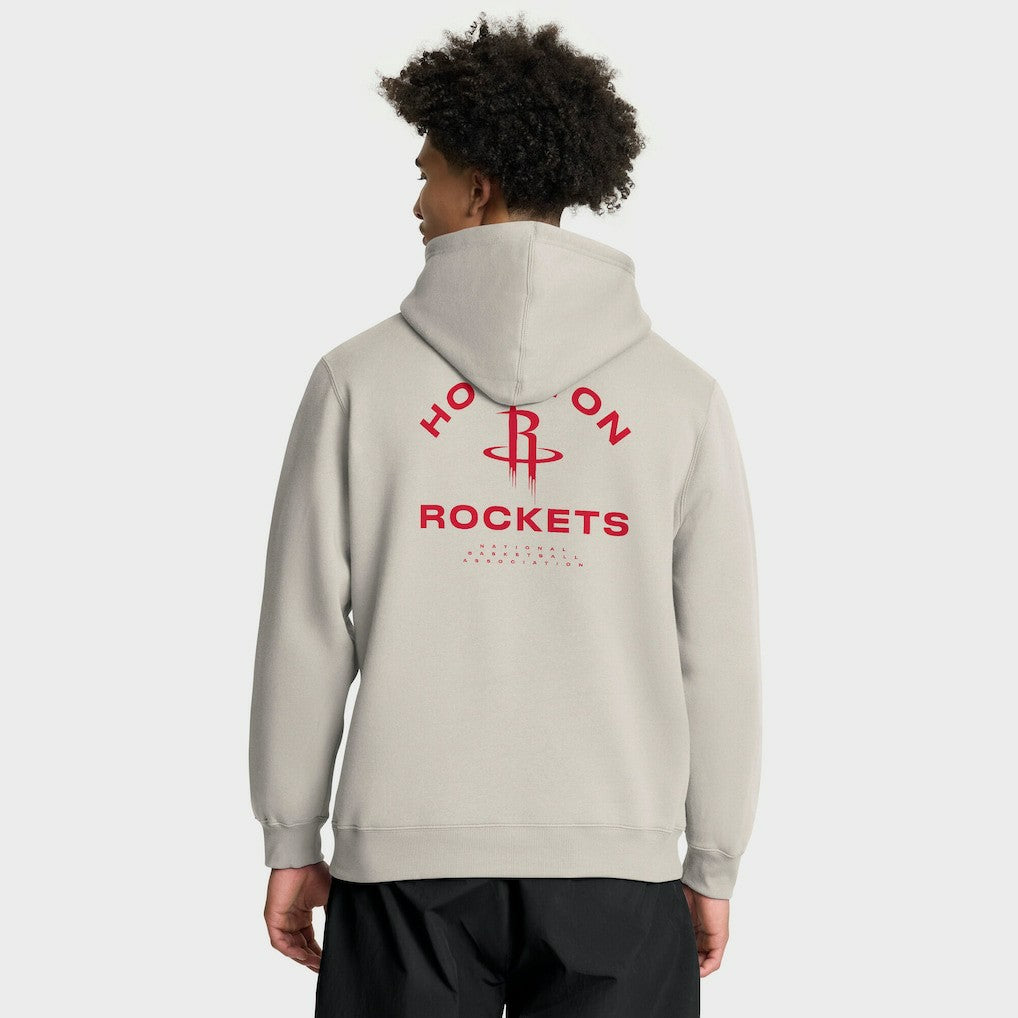 Off White Houston Rockets Crossover Collection Blocked Shot Premium Pullover Hoodie sale | NBA