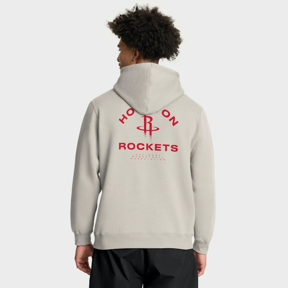Off White Houston Rockets Crossover Collection Blocked Shot Premium Pullover Hoodie sale | NBA