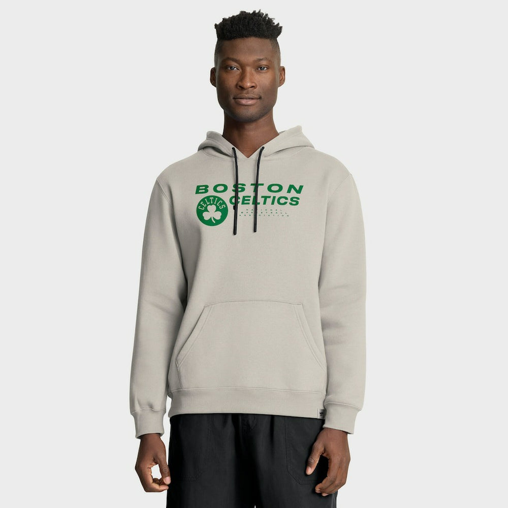 Off White Boston Celtics Crossover Collection Blocked Shot Premium Pullover Hoodie | NBA