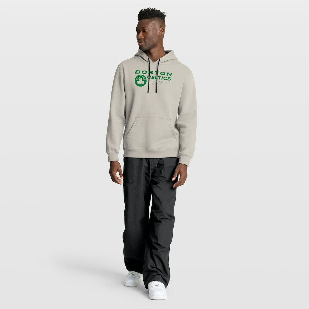 Off White Boston Celtics Crossover Collection Blocked Shot Premium Pullover Hoodie | NBA