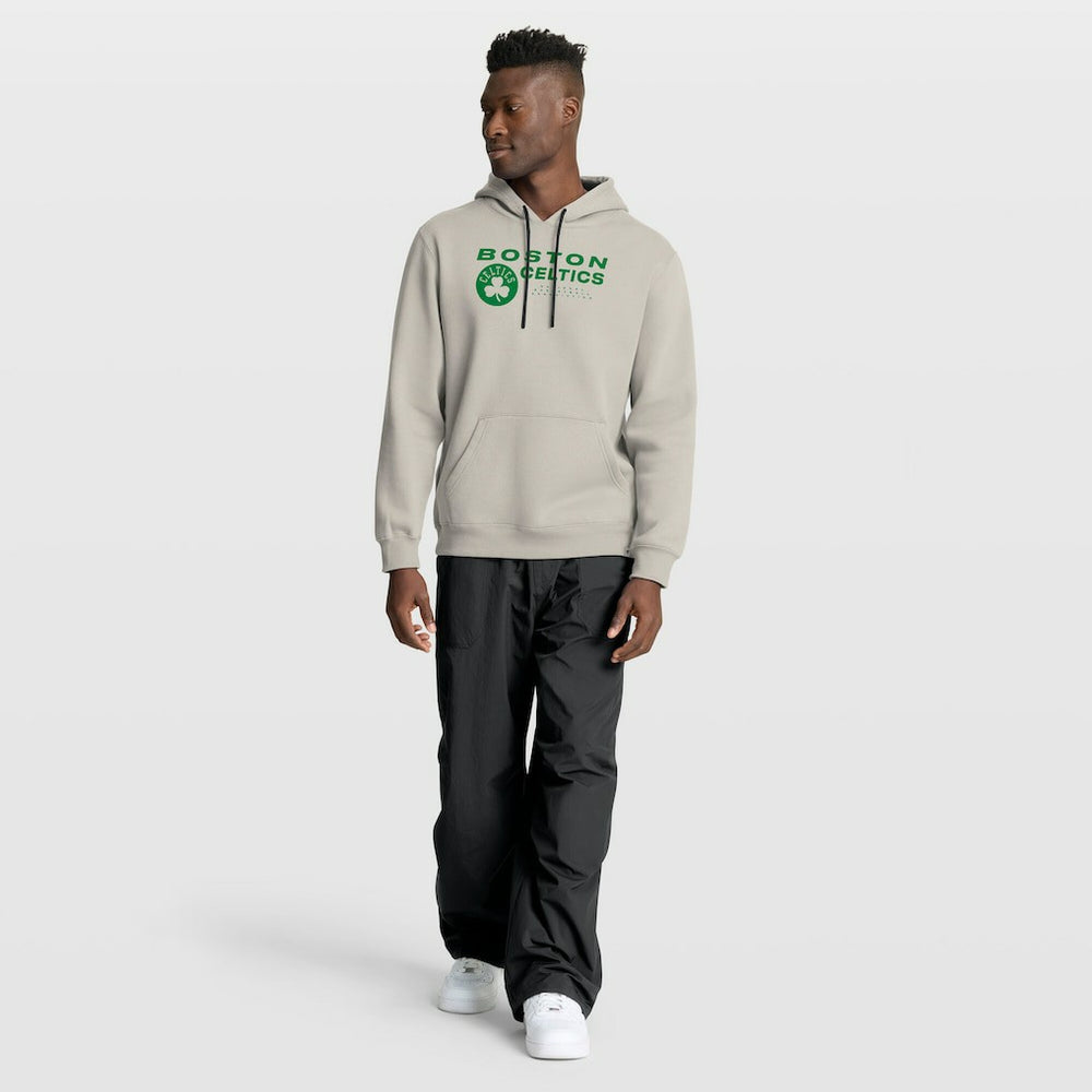 Off White Boston Celtics Crossover Collection Blocked Shot Premium Pullover Hoodie | NBA