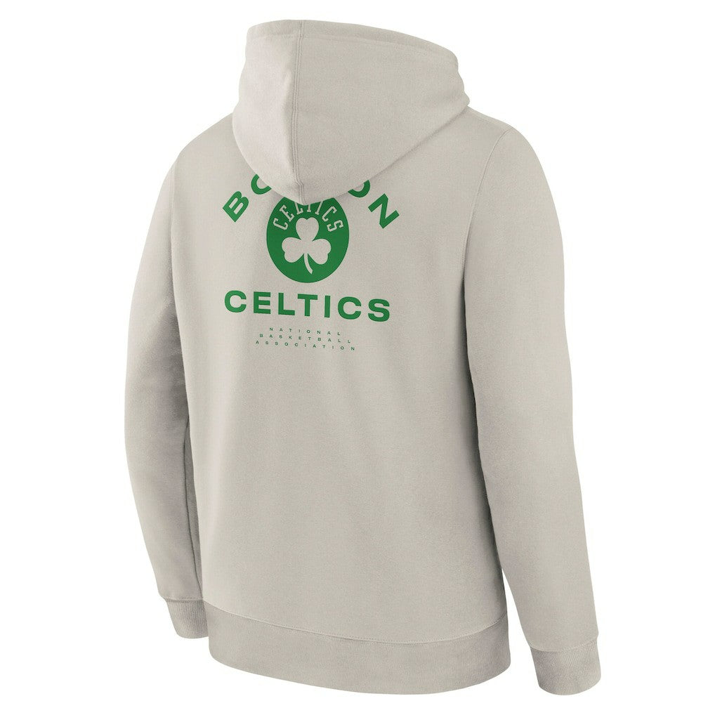 Off White Boston Celtics Crossover Collection Blocked Shot Premium Pullover Hoodie | NBA