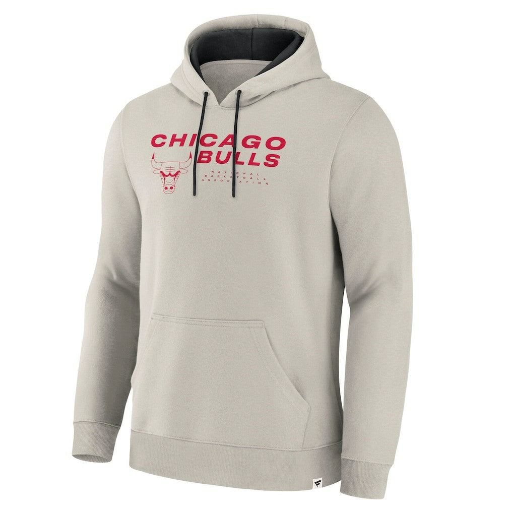Off White Chicago Bulls Crossover Collection Blocked Shot Premium Pullover Hoodie | NBA