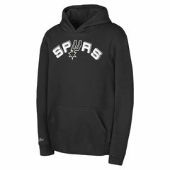 Black San Antonio Spurs Preschool Retro Logo Pullover Hoodie | NBA