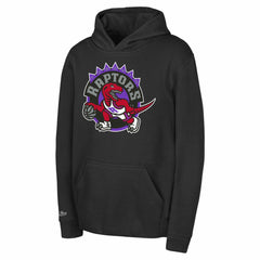 Black Toronto Raptors Preschool Retro Logo Pullover Hoodie | NBA