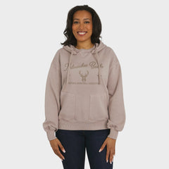 Tan Milwaukee Bucks WEAR by Erin Andrews Women's Washed Pullover Crewdie | NBA
