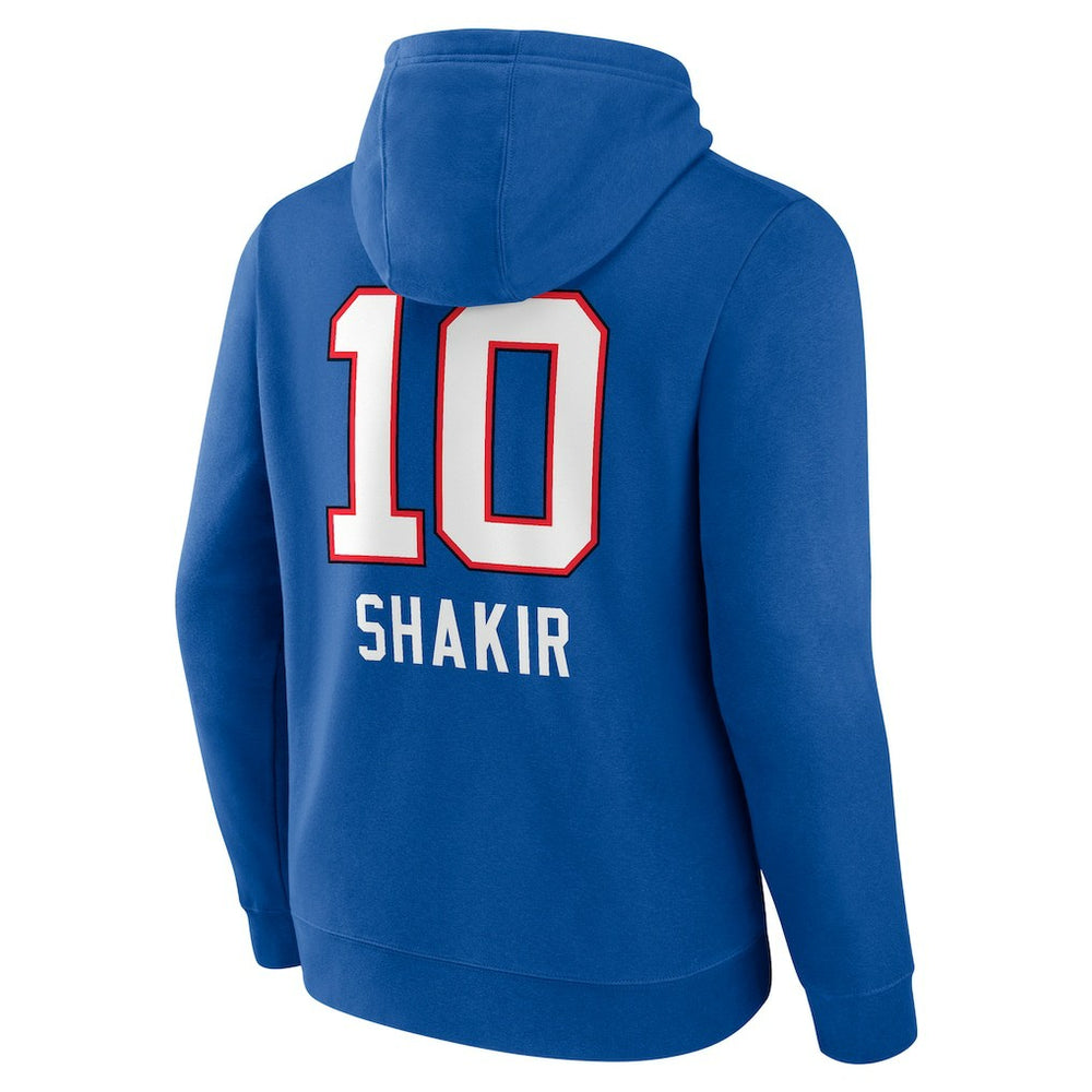 Buffalo Bills Khalil Shakir  Team Wordmark Name & Number Pullover Hoodie | NFL Hot